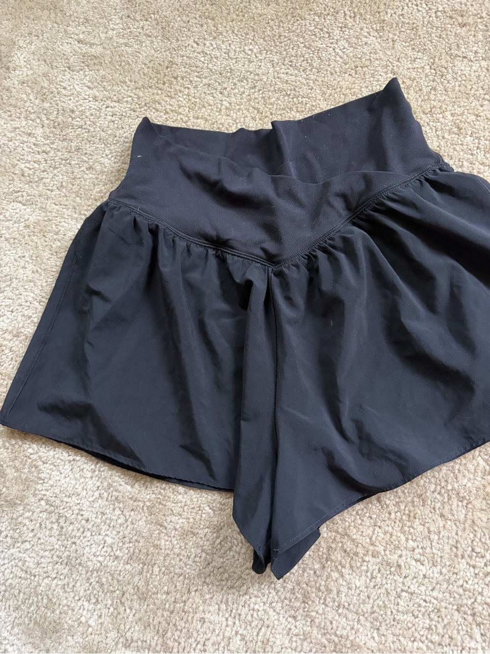 Offline by Aerie Black Women’s Athletic Shorts Sz M
